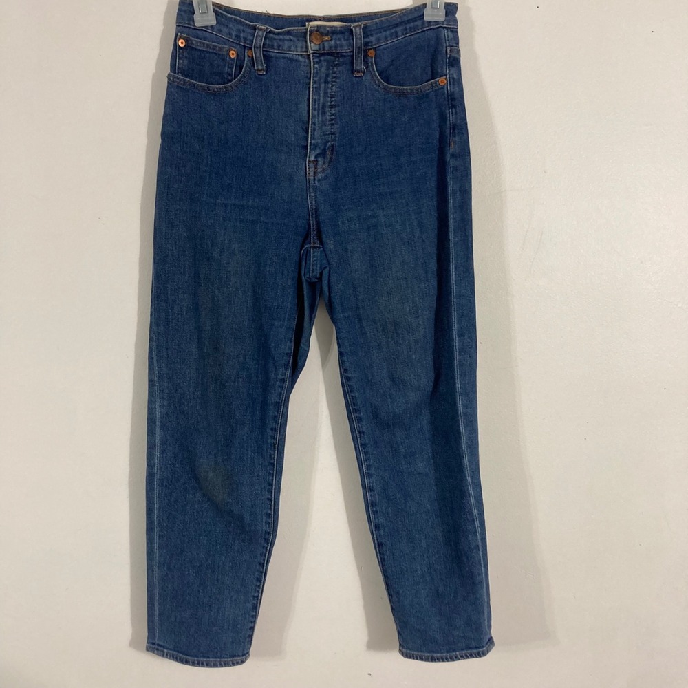 Madewell High-Rise Tapered Jeans Womens 26 Blue  Medium Wash‎ Denim CASUAL